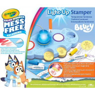 Crayola: Color Wonder Bluey Svietiaca kúzelná pečiatkovacia súprava