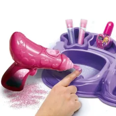 Crazy Chic Glitter Pen trblietavé nechty set - Clementoni obrázok 4