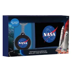 NASA peňaženka s kľúčenkou darčekový balík