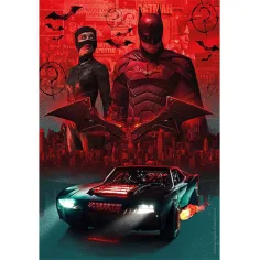 DC Comics: The Batman HQC puzzle 1000ks - Clementoni obrázok 2