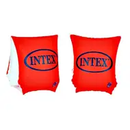 Oranžové nafukovacie rukávniky Deluxe 23x15cm - Intex