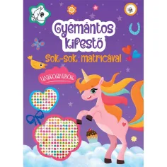 Diamantová omaľovánka – Jednorožce obrázok 1