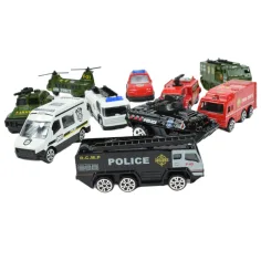 Die-Cast: Súprava policajných áut v dvoch verziách obrázok 3
