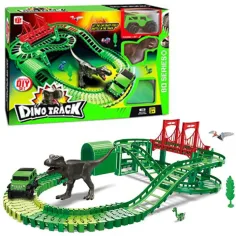 Dino dobrodružná dráha s terénnym autom a doplnkami