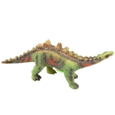 Dino World: Vinylová figúrka dinosaura Stegosaurusa so zvukom a bavlnenou výplňou 35 cm obrázok 2