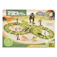 Dinopark herný set s autíčkom a dinosaurusmi 140dielny set