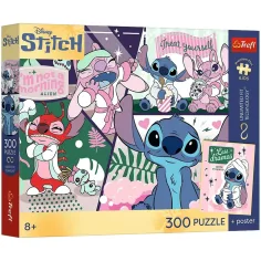 Disney Lilo & Stitch - 300 ks prémiový puzzle - Trefl