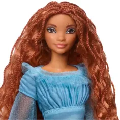 Disney Malá morská víla: Ariel v modrých šatách 30cm - Mattel obrázok 3