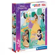 Disney princess 104 dielne supercolor puzzle - Clementoni