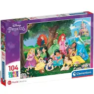 Disney Princess 104ks Super Color Puzzle - Clementoni