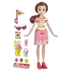 Disney Princess: Comfy Squad Belle v pohodlnom sete - Hasbro obrázok 3