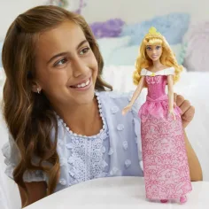 Disney Princess: Trblietavá Šípková Ruženka bábika princezná - Mattel obrázok 4