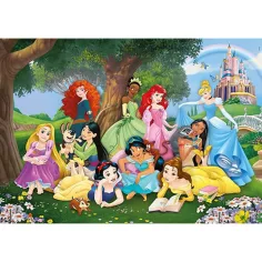 Disney Princezné 104ks Super Color Puzzle - Clementoni obrázok 2