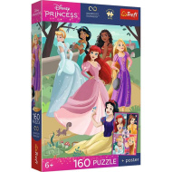 Disney Princezné 160-dielne UFT puzzle s plagátom - Trefl