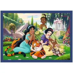 Disney Princezné - 4 v 1 puzzle 4 x 88 ks - Trefl obrázok 3