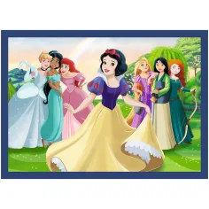 Disney Princezné - 4 v 1 puzzle 4 x 88 ks - Trefl obrázok 5