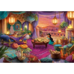 Disney Princezné Jasmín čarovný palác 500 ks puzzle – Clementoni obrázok 2