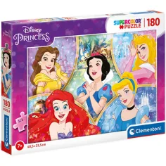 Disney princezné Supercolor 180ks puzzle - Clementoni