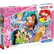 Disney Princezničky a ich maznáčikovia Supercolor puzzle 60 ks - Clementoni