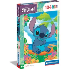 Disney Stitch 104ks Supercolor puzzle - Clementoni