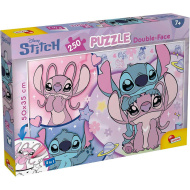 Disney Stitch 2 v 1 250-dielne puzzle a omaľovánka 50x35 cm - Lisciani
