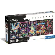 Disney Vintage farebné 1000 dielne panoráma puzzle - Clementoni