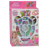 DIY Jewel: ABC Set na výrobu šperkov s farebnými a písmenkovými perlami