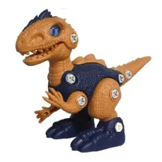 DIY Velociraptor skrutkovacia figúrka dinosaura obrázok 2