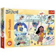 Dobrodružstvá Lila a Stitcha 160-dielne puzzle - Trefl