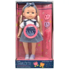 Dolls World: Po slovensky hovoriaca bábika Charlotte v riflovej sukni obrázok 2