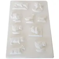 Domáce zvieratá - odlievacia forma