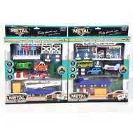 Dopravná herná súprava s vozidlami a doplnkami, rôzne varianty