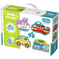 Dopravné prostriedky baby puzzle set - Trefl