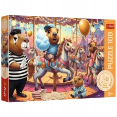 Dovolenka kapybar 100 ks puzzle – Trefl