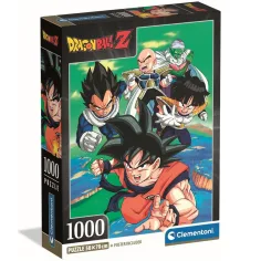 Dragon Ball Z Hrdinovia v akcii 1000 ks compact puzzle – Clementoni