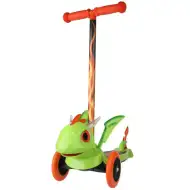 Drak kolobežka s tromi kolesami