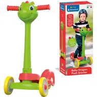 Drak trojkolesová kolobežka pre 2-4-ročné deti - Clementoni Baby