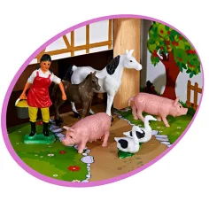 Drevená hracia sada Farma - Eichhorn obrázok 2