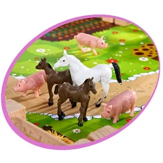 Drevená hracia sada Farma - Eichhorn obrázok 3