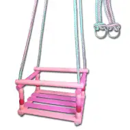 Drevená listová hojdačka