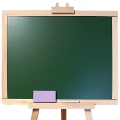 Drevená magnetická stojacia tabuľa  obrázok 2