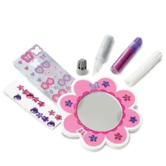 Drevené zrkadlo na kvety dekorácia set - Melissa & Doug obrázok 3