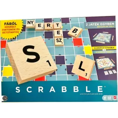Drevené Scrabble Originál a Hra 2v1 - Mattel