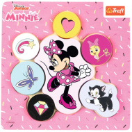Drevené tvarové puzzle Disney Minnie Mouse - Trefl