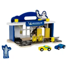 Drevený Michelin servis s príslušenstvom obrázok 2