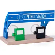 Drevený železničný doplnok - Čerpacia stanica - Woodyland