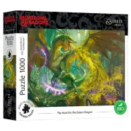 Dungeons&amp;Dragons: Lov zeleného draka 1000ks puzzle - Trefl