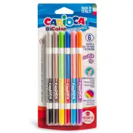 Dvojfarebné fixky 6ks - Carioca