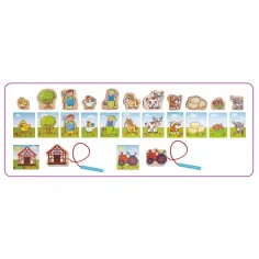 Eichhorn: Farmárske navliekacie drevené hračky 13ks - Simba Toys obrázok 2
