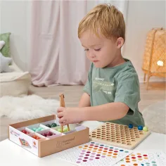 Eichhorn: Montessori Klipsový guľový skladačka rozvojová hračka obrázok 4
